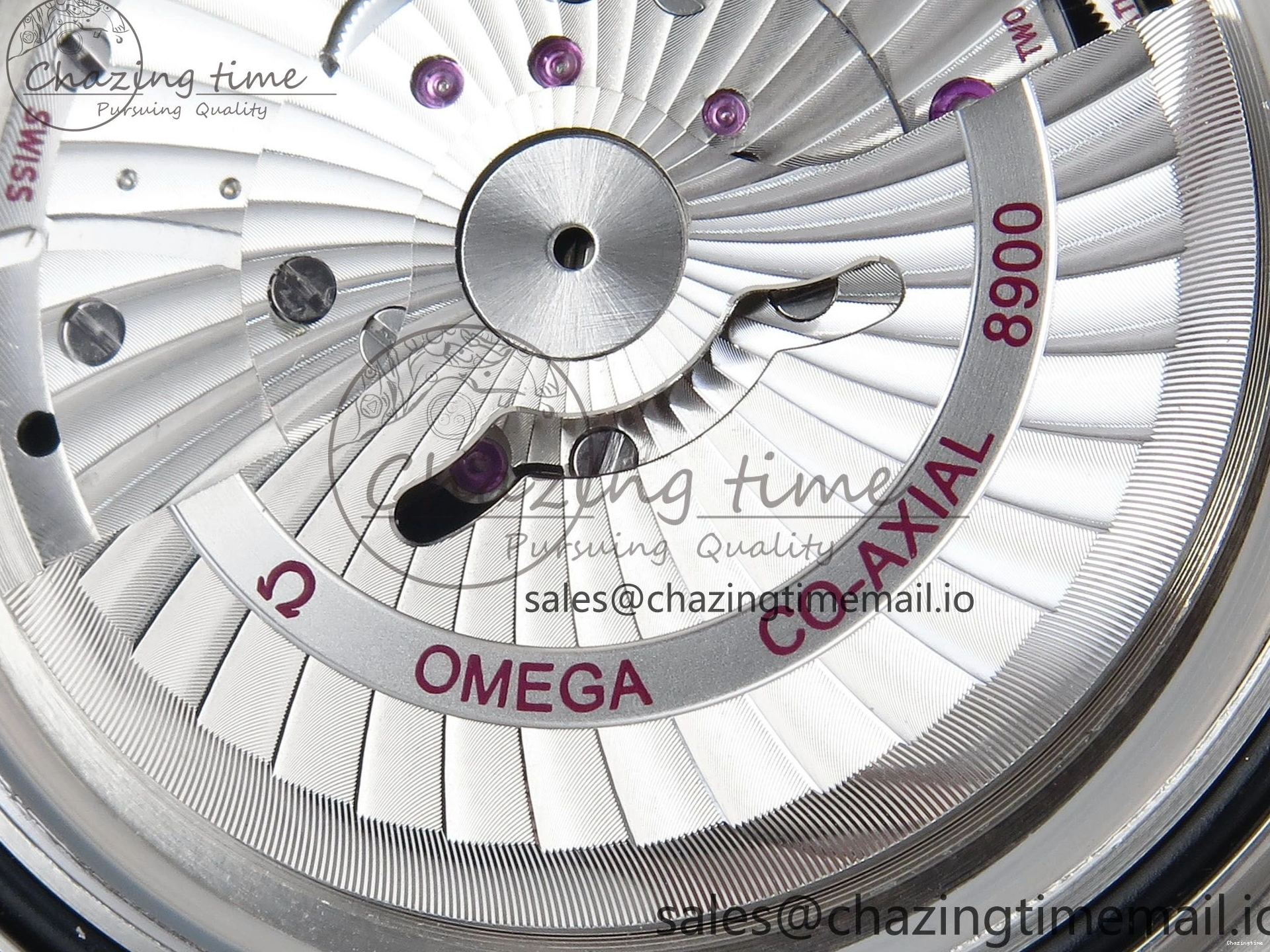 0425 Neat Seamaster Planet Ocean 600M 43.5mm SS SCF 1:1 Best Edition Blue Dial on SS Bracelet A8900 Super Clone 7684